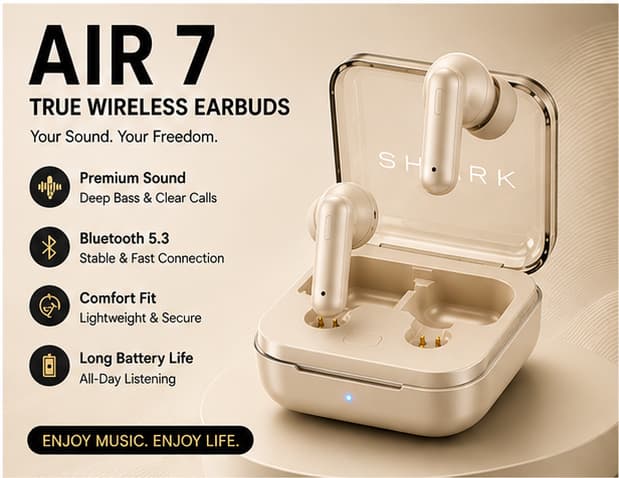 S.H.A.R.K AIR 7 - Beige